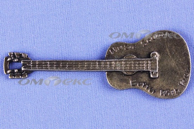 Декоративный элемент для творчества из металла "Гитара"  - купить в Севастополе. Цена: 19.99 руб.