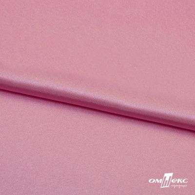 Поли креп-сатин 15-2216, 125 (+/-5) гр/м2, шир.150см, цвет розовый - купить в Севастополе. Цена 155.57 руб.
