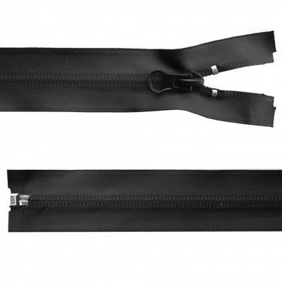 Молния водонепроницаемая PVC Т-7, 90 см, разъемная, цвет чёрный - купить в Севастополе. Цена: 61.18 руб.