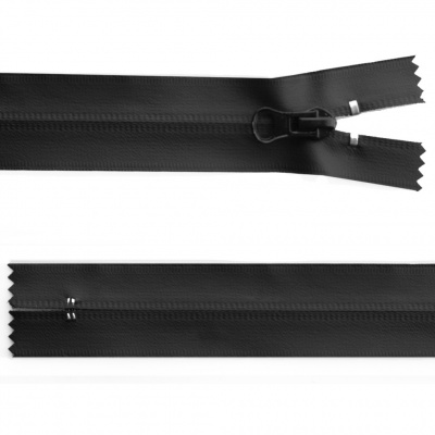 Молния водонепроницаемая PVC Т-7, 20 см, неразъемная, цвет чёрный - купить в Севастополе. Цена: 21.56 руб.