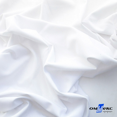 Ткань сорочечная Темза, 80%полиэстр 20%вискоза, 120 г/м2 ш.150 см, цв.белый - купить в Севастополе. Цена 269.93 руб.