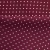 Креп стрейч Амузен, 85 г/м2, 19-2024 (темный рубин)/белый мелкий горох, шир.150 см - купить в Севастополе. Цена 220.50 руб.