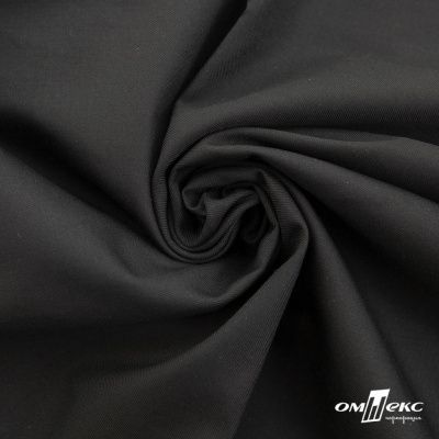 Ткань костюмная "Остин" 80% P, 20% R, 230 (+/-10) г/м2, шир.145 (+/-2) см, цв 4 - черный - купить в Севастополе. Цена 380.25 руб.