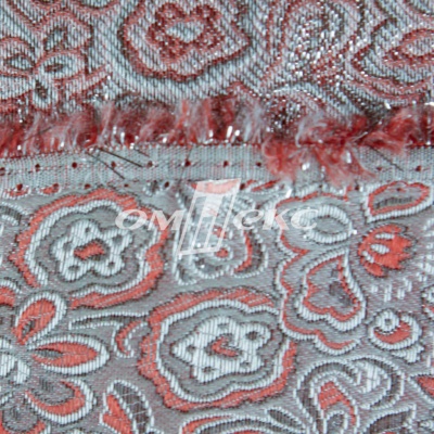 Ткань костюмная жаккард, 135 гр/м2, шир.150см, цвет красный№12 - купить в Севастополе. Цена 441.92 руб.