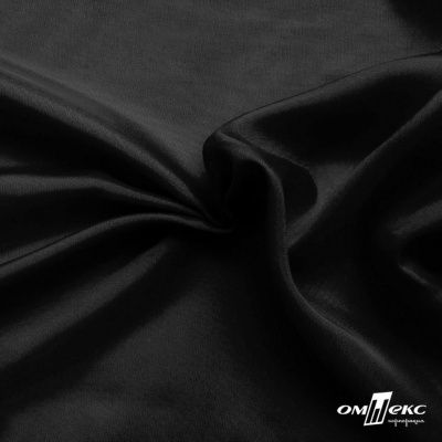 Ткань подкладочная Таффета 190Т, Middle, BLACK, 53 г/м2, шир.150 см   - купить в Севастополе. Цена 35.50 руб.