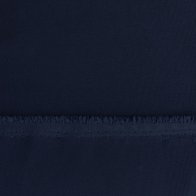 Костюмная ткань "Элис", 220 гр/м2, шир.150 см, цвет т.синий - купить в Севастополе. Цена 308 руб.