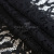 Кружевное полотно #2307, 145 гр/м2, шир.150см, цвет чёрный - купить в Севастополе. Цена 449.07 руб.