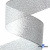 Лента металлизированная "ОмТекс", 50 мм/уп.22,8+/-0,5м, цв.- серебро - купить в Севастополе. Цена: 151.24 руб.
