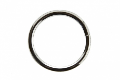 Кольцо металлическое d-3 х 32 мм, цв.-никель - купить в Севастополе. Цена: 3.92 руб.