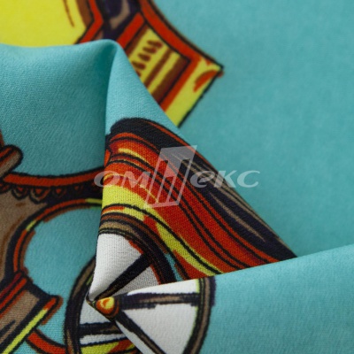 Плательная ткань "Фламенко" 16.2, 80 гр/м2, шир.150 см, принт этнический - купить в Севастополе. Цена 243.96 руб.