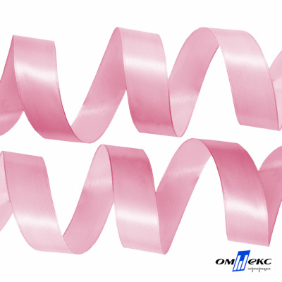 050-нежно-розовый Лента атласная упаковочная (В) 85+/-5гр/м2, шир.25 мм (1/2), 25+/-1 м - купить в Севастополе. Цена: 53.96 руб.