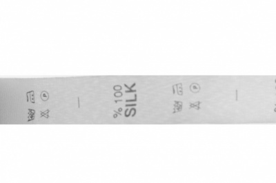 Состав и уход за тк.100% Silk (4000 шт) - купить в Севастополе. Цена: 737.09 руб.