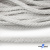 Шнур плетеный d-6 мм круглый, 70% хлопок 30% полиэстер, уп.90+/-1 м, цв.1076-белый - купить в Севастополе. Цена: 588 руб.