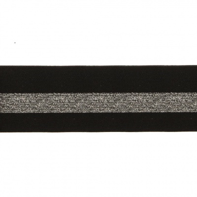 #2/6-Лента эластичная вязаная с рисунком шир.52 мм (45,7+/-0,5 м/бобина) - купить в Севастополе. Цена: 69.33 руб.