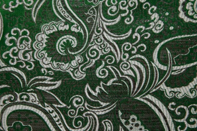 Ткань костюмная жаккард, 135 гр/м2, шир.150см, цвет зелёный№4 - купить в Севастополе. Цена 441.94 руб.