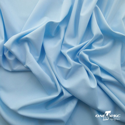 Ткань сорочечная Илер 100%полиэстр, 120 г/м2 ш.150 см, цв.голубой - купить в Севастополе. Цена 290.24 руб.