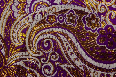 Ткань костюмная жаккард №9, 140 гр/м2, шир.150см, цвет фиолет - купить в Севастополе. Цена 383.29 руб.