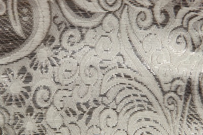Ткань костюмная жаккард №10, 140 гр/м2, шир.150см, цвет св.серебро - купить в Севастополе. Цена 383.29 руб.