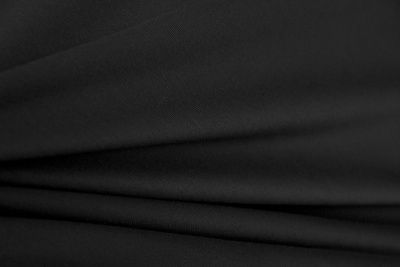 Трикотаж "Grange" BLACK 1# (2,38м/кг), 280 гр/м2, шир.150 см, цвет чёрно-серый - купить в Севастополе. Цена 861.22 руб.