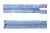 Спиральная молния Т5 351, 75 см, автомат, цвет св.голубой - купить в Севастополе. Цена: 16.28 руб.