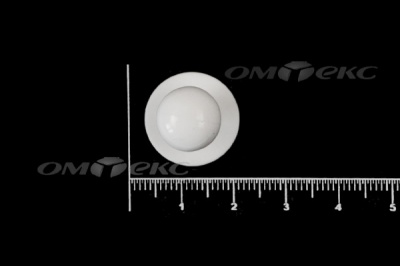 Пуговица поварская "Пукля", 10 мм, цвет белый - купить в Севастополе. Цена: 2.28 руб.