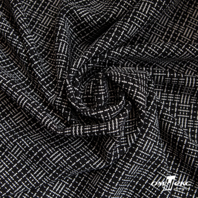 Ткань костюмная "Гарсия" 80% P, 18% R, 2% S, 335 г/м2, шир.150 см, Цвет черный - купить в Севастополе. Цена 669.66 руб.