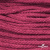 Шнур плетеный d-6 мм, 70% хлопок 30% полиэстер, уп.90+/-1 м, цв.1068-фуксия - купить в Севастополе. Цена: 588 руб.