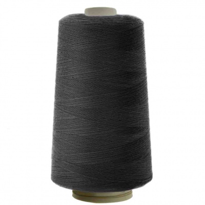 Швейные нитки (армированные) 28S/2, нам. 2 500 м, цвет чёрный - купить в Севастополе. Цена: 139.91 руб.