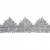 Тесьма металлизированная 0384-0240, шир. 40 мм/уп. 25+/-1 м, цвет серебро - купить в Севастополе. Цена: 490.74 руб.