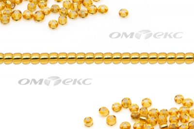 Бисер (SL) 11/0 ( упак.100 гр) цв.22 - золото - купить в Севастополе. Цена: 53.34 руб.