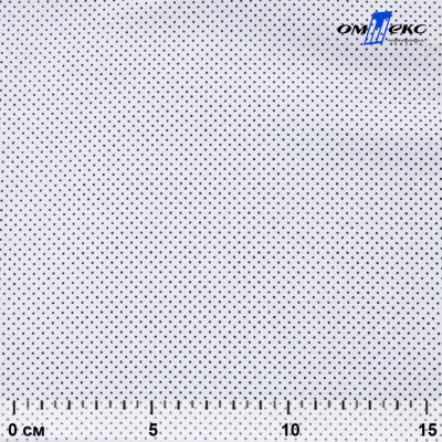 Ткань сорочечная Этна, 120 г/м2, 58% пэ,42% хл, (арт.112) принтованная, шир.150 см, горох - купить в Севастополе. Цена 356.25 руб.
