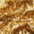 Сетка с пайетками №3, 188 гр/м2, шир.140см, цвет золотой - купить в Севастополе. Цена 454.12 руб.