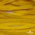 Шнур плетеный (плоский) d-12 мм, (уп.90+/-1м), 100% полиэстер, цв.269 - жёлтый - купить в Севастополе. Цена: 8.62 руб.