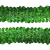 Тесьма с пайетками D4, шир. 30 мм/уп. 25+/-1 м, цвет зелёный - купить в Севастополе. Цена: 1 087.39 руб.