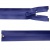 Молния водонепроницаемая PVC Т-7, 60 см, разъемная, цвет (220) василек - купить в Севастополе. Цена: 49.90 руб.