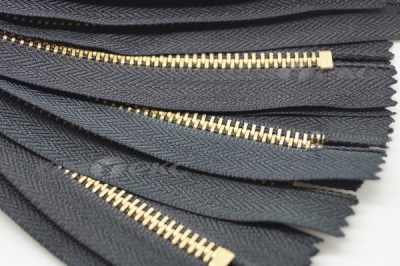 18см молнии джинсовые №322 черный авт. т4 латунь - купить в Севастополе. Цена: 28.62 руб.