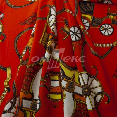 Плательная ткань "Фламенко" 16.1, 80 гр/м2, шир.150 см, принт этнический - купить в Севастополе. Цена 241.49 руб.