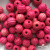0309-Бусины деревянные "ОмТекс", 16 мм, упак.50+/-3шт, цв.023-розовый - купить в Севастополе. Цена: 62.22 руб.