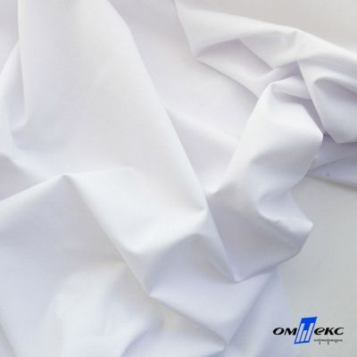 Ткань сорочечная Илер 100%полиэстр, 120 г/м2 ш.150 см, цв.белый - купить в Севастополе. Цена 290.24 руб.