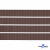 Репсовая лента 005, шир. 6 мм/уп. 50+/-1 м, цвет коричневый - купить в Севастополе. Цена: 88.45 руб.