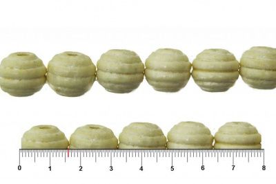 0309-Бусины деревянные "ОмТекс", 16 мм, упак.50+/-3шт, цв.035-белый - купить в Севастополе. Цена: 62.22 руб.