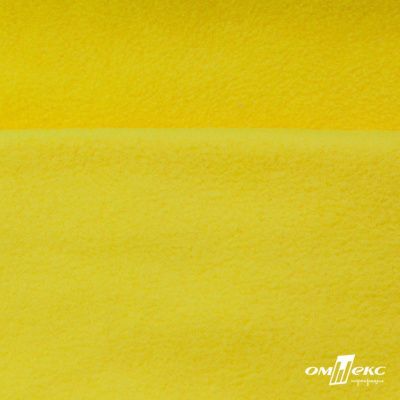 Флис DTY 14-0760, 240 г/м2, шир. 150 см, цвет яркий желтый - купить в Севастополе. Цена 640.46 руб.