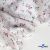 Ткань Муслин принт, 100% хлопок, 125 гр/м2, шир. 140 см, #2308 цв. 6 белый с цветком - купить в Севастополе. Цена 413.11 руб.