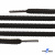 Шнурки #106-09, круглые 130 см, цв.чёрный - купить в Севастополе. Цена: 21.92 руб.