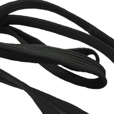 Шнурки т.5 110 см черный - купить в Севастополе. Цена: 23.25 руб.