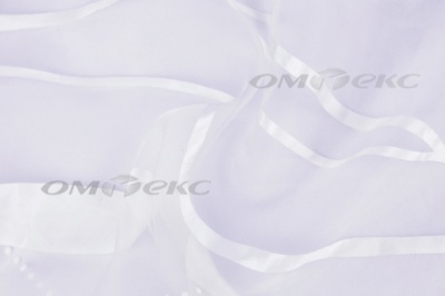 Органза деворэ 686 "Кристина" С1 (белый), 280 см - купить в Севастополе. Цена 571.15 руб.