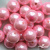 0404-00108-Бусины пластиковые под жемчуг "ОмТекс", 16 мм, (уп.50гр=24+/-1шт) цв.101-св.розовый - купить в Севастополе. Цена: 44.18 руб.