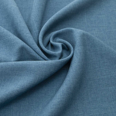 Ткань костюмная габардин "Меланж" 6107А, 172 гр/м2, шир.150см, цвет голубой - купить в Севастополе. Цена 296.19 руб.