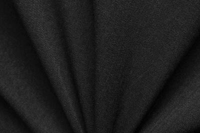 Ткань костюмная 21699 1144/1178, 236 гр/м2, шир.150см, цвет чёрный - купить в Севастополе. Цена 455.40 руб.