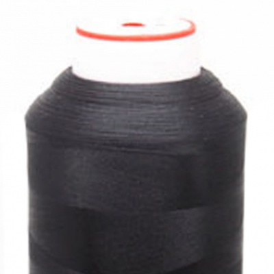 Нитки текстурированные некручёные, намот. 5 000 м, цвет чёрный - купить в Севастополе. Цена: 70.43 руб.